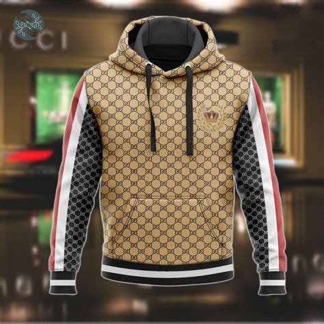 gucci hoodi herren|gucci leather hoodie.